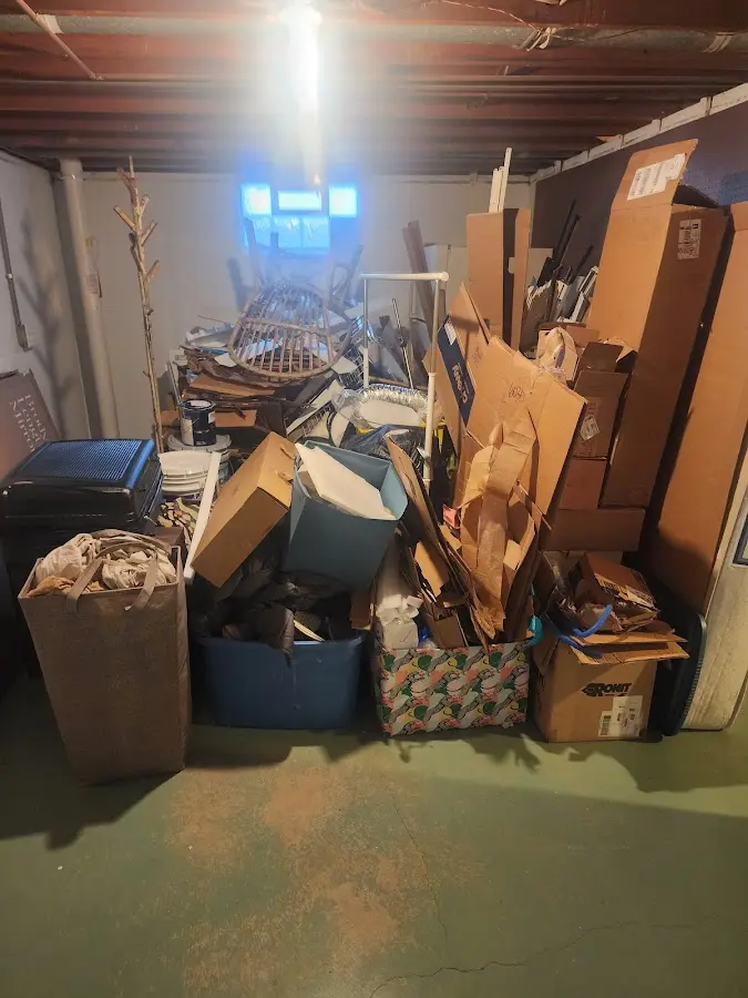 Roll-off dumpster container at job site for Construction Dumpster Rental in Lakewood